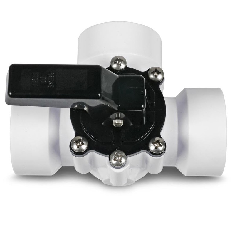 3-Way Valve 1 1/2 Inch Internal Thread - ABS Housing