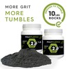 Polly Plastics Rock Tumbler Media Grit Refill, Medium 180/220 Silicon