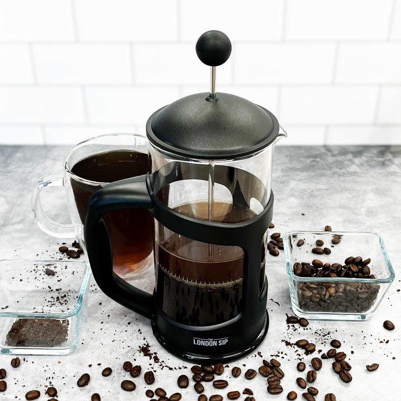 The London Sip French Press Immersion Brewer Coffee Maker with