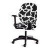 Talayituse Cow Pattern Office Computer Chair Seat Covers, Soft Stretch