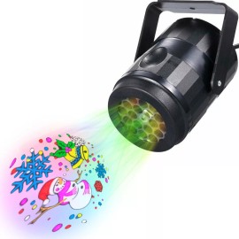 Importeek Proyector Luces Led Navidad Figura Santa Copo Nieve Exterior