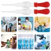 iplusmile Accurate Liquid Droppers 10pcs Glass Pipettes Droppers for Laboratory