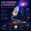 Galaxy Star Projector Night Light for Ambient Lighting – USB