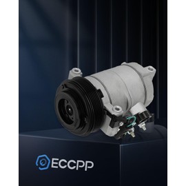 ECCPP A/C Compressor with Clutch 2007-2011 Fit for Jeep Wrangler 3.8L AC Compressor