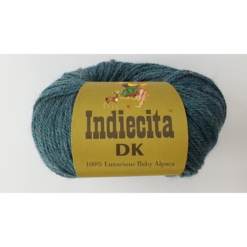 100% Luxurious Baby Alpaca Wool/Yarn from Peru, Teal, M1979 DK