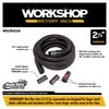 WORKSHOP Wet/Dry Vacs Shop Vacuum Accessories WS25022A Extra Long Hose