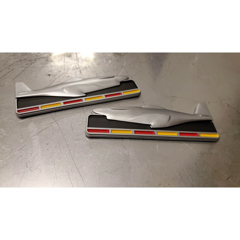 Mustang 2015 - 2021 Mustang Roush Badge - P51 Style