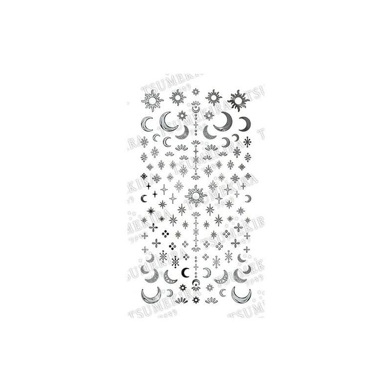TSUMEKIRA noble Metal Parts, Silver (For Gel Only)