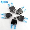 mxuteuk mxuteuk 5Pcs 12Amp Circuit Breakers Push Button Manual Reset
