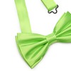 Ladeheid Elegant Men's Bow Tie - High Quality, Shiny, Adjustable,
