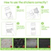Earth Stickers Environmental Stickers Pack Waterproof Laptop Stickers for Kids