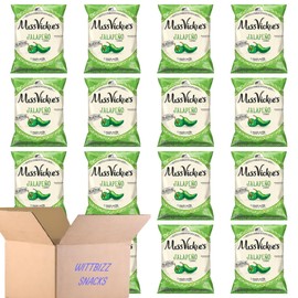 Wittbizz Bundles Ms. Vickys Jalapeno Chips, 16-pack, 1.37oz