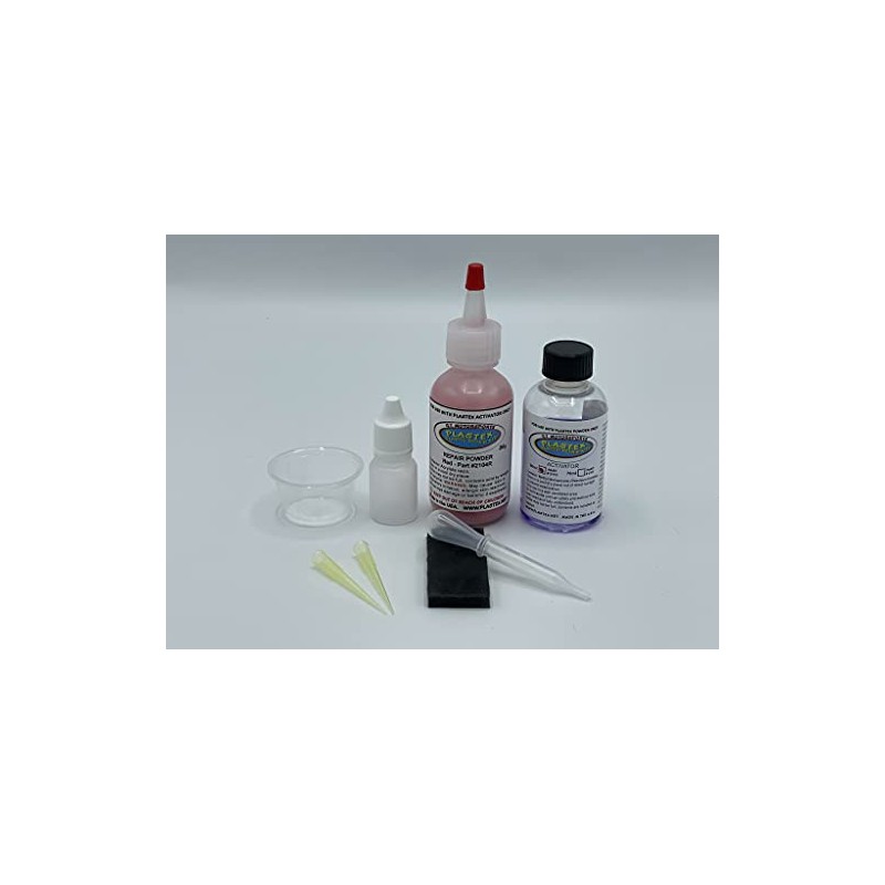 Plastex Plastic Repair Kit. Easily Glue, Repair or Remake Broken