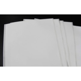 Pack of 50 White Tile Stickers for Bathroom and Kitchen for 15 x 15 cm Tiles White Tile Sticker Film Decorative Tile Film for Kitchen and Bathroom