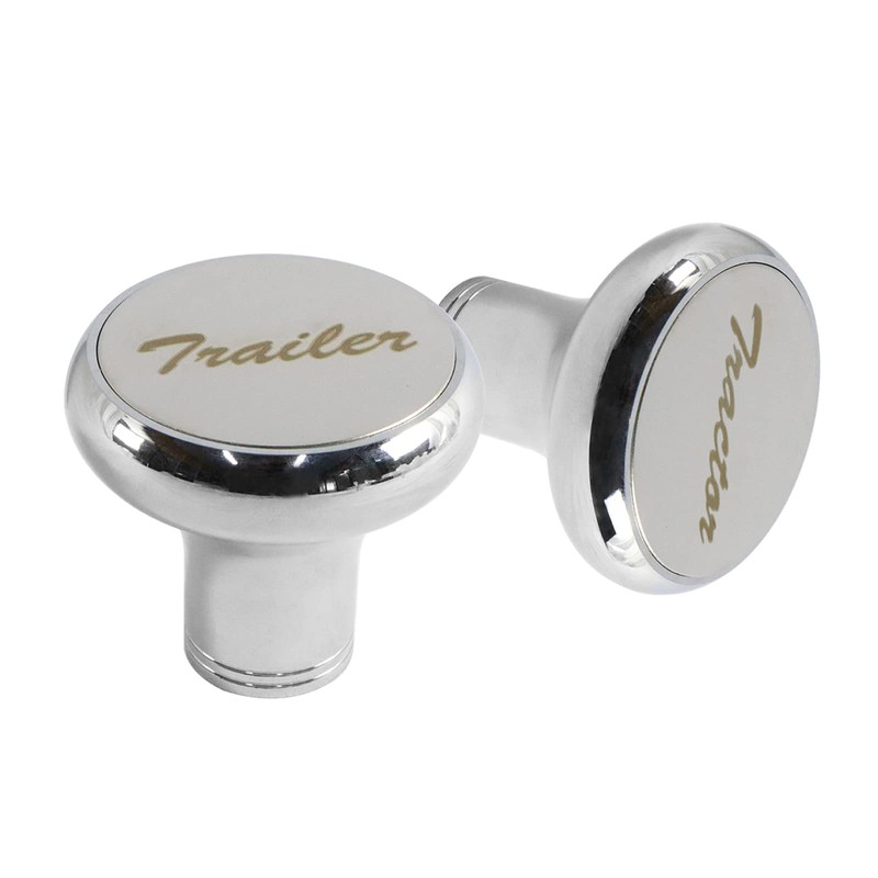 LOSTAR (Pair) Air Valve Knob Tractor/Trailer Compatible with Peterbilt Kenworth