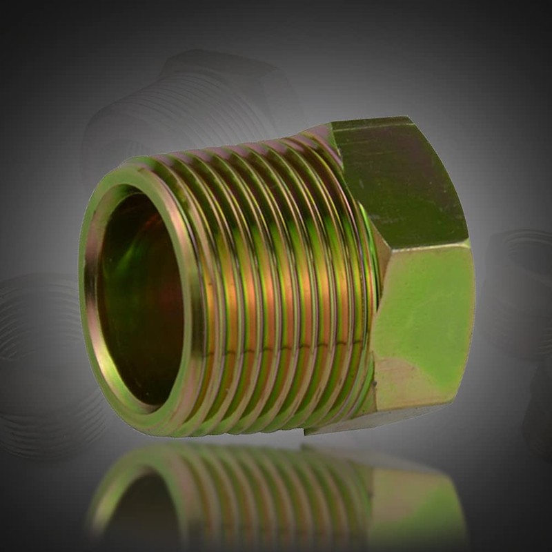 5Pcs Threaded Bush Adapter BSP Fittings 1/2 External Thread to