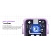 Cargador Ugreen Nexode Robot Gan Fast Charger 65w Purple Color