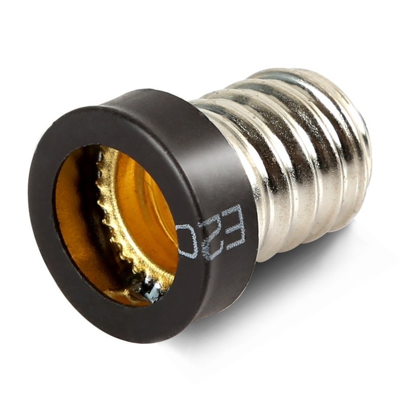E-Simpo® 6-Pack E14 to E12 Adapter, E14 to E12 Lamp