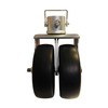 6" Dual Wheel Trailer Jack Caster (2,000 Pound Rated)