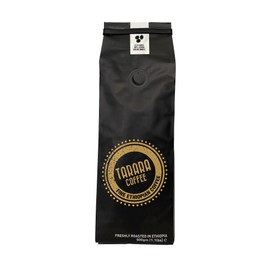 Tarara Coffee - Premium Ground Coffee - 100% Pure Arabica Ethiopia - Artisanal Roast Medium-Dark - Rich & Aromatic (500g)