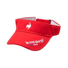 Cox Sportif LG5SCP51M Men's Sun Visor Ear Curve Sunglasses Holder, Cotton, Golf, RD00 (Red), Free size