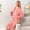 PAVILIA Robes For Women, Fleece Soft Fluffy Bathrobe, Plush Cozy