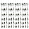 REBECASKYENS 24pcs Reflective Bird Deterrent Rods,Bird Scarers for Gardens, Pigeon