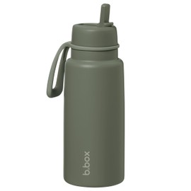 b.box 1 L Insulated Flip Top Bottle, 1 L Flip Top Bottle, Genuine b.box