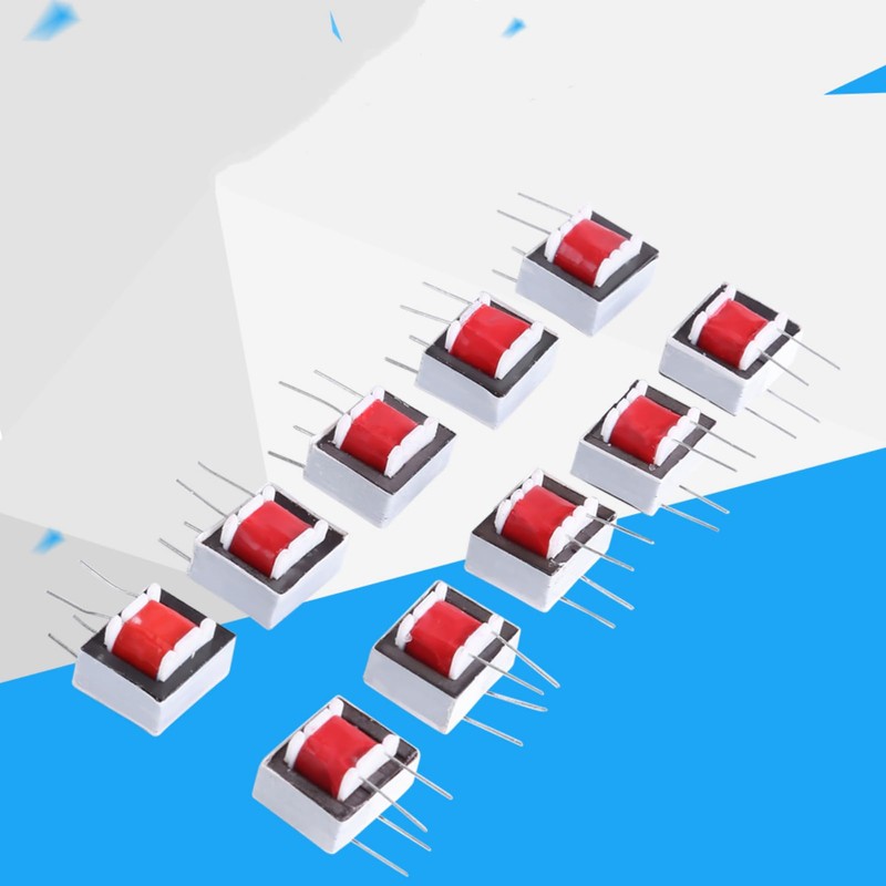 10Pcs Audio 600:600 Ohm 1:1 EI14 Isolation Transformer