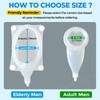 Catheter for Men, Urine Collection Bag for Elderly Men Male
