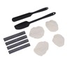 Sourdough Starter Set with Thermometer Strip Cloth Cover Efficient Bread