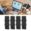 4pcs IEC320 C13 to IEC320 C15 Power Adapter Professional Standard