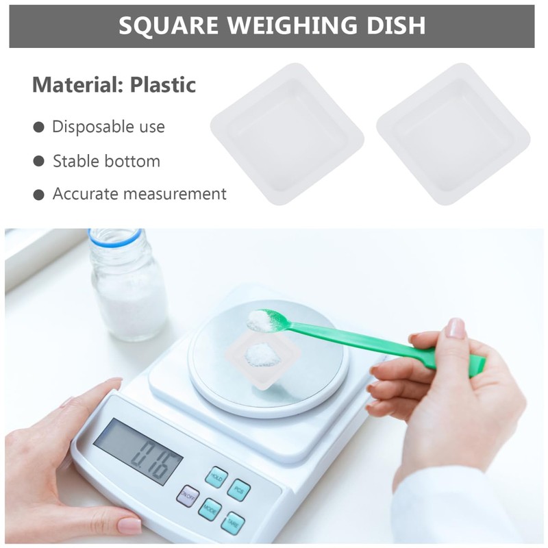 ledmomo 20pcs Scale Ship Weighing Ship Coffee Scale Square Pot