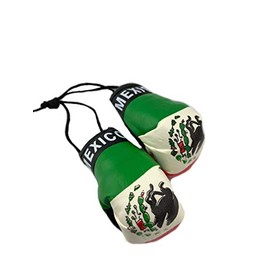 Red Hat Ent Hanging Car Mirror Mini Boxing Gloves (Mexico)