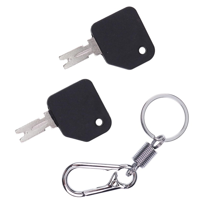 ZTUOAUMA 2X Forklift Keys #166 186304 1430 with Plastic Handle