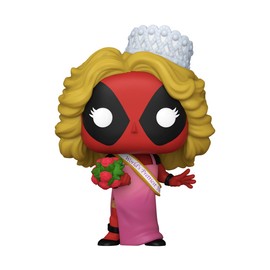 Funko Pop! Deadpool Set of 6 - Deadpool: Beauty Pageant, Lederhosen, Bowling, Metal Band, Sleepover and Tourist