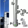 EEZ RV Products RV STARLINK POLE Mounting Bracket Fits 1.0