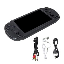 Built in 10000 Games Retro Handheld Video Game Console 5.1" 8GB Retro Handheld Game Console Portable Video Game(Black)