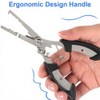 YsDiYxYw Fishing Pliers, 3rd Generation Multifunctional Stainless Steel Fish Pliers