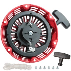Suptizizkz GX160 Pull Start Assembly Compatible with Honda GX120 GX200 Recoil Starter 28400-Z4M-306ZB 5.5hp 6.5hp Engine Replacement Parts Curved Rod Pawls 27400-Z1T-702
