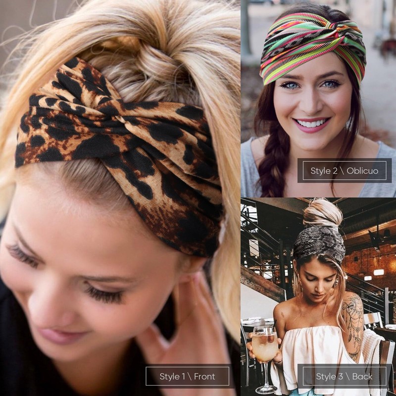Extra Wide Headbands for Women Large Turban Headband Non Slip