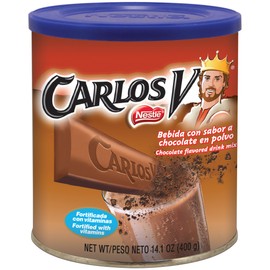 Carlos V Chocolate Flavored Drink Mix, 14.1 oz,Brown,1013
