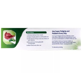 Polident Paste for Denture and Partials Cleaning, Triple Mint Freshness,3.9 Oz 3