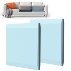 Sellmazon Couch Cushion Support for Sagging Cushions 20''x20'', Two in One Sofa Cushion Support to Repair Sagging Seats, Lift Saggy Seats, Extend Couch's Life, Blue & Grey 2PCS