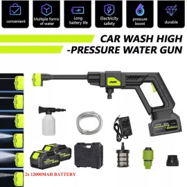 Portatil Hidrolavadora Lavadora de Alta Presion Maquina Lavar Carro Electrica