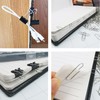FZGUSYAF 326PCS Metal Clips - 15mm, 19mm Black Foldback Clips