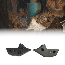 Rear Shock Guards for 2016-2023 Toyota Tacoma 3rd Gen | Made in The USA | Compatible with Various Shocks | Off-Road Shock Protection | Rago Fabrication