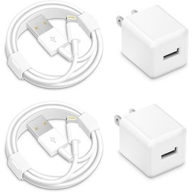 i Phone Lightning Charger,[MFi Certified] Phone Charger USB with Charging Cord 6 ft i Phone Charger Cable for i Phone 14 13 12 11 Pro/Pro Max/SE 2022/8/7/XS/XR/X/i Pad (4- Pack) - Color: 2 Pack