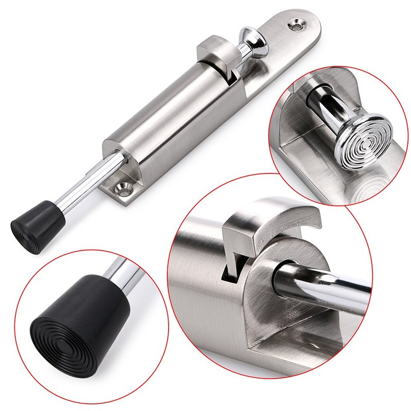 IGNPION 2 pcs Stainless Steel Kick Down Door Locks Stopper