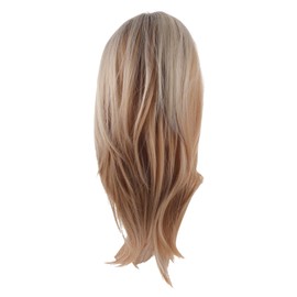 SAFIGLE Womens Synthetic Middle Part Straight Wig Stylish Short Hairpiece for Cosplay Parties and Everyday Wear Comfortable Durable and Easy to Style for All Ages